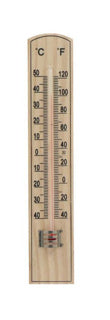 Daily home kamer thermometer hout 20 cm | 12 stuks