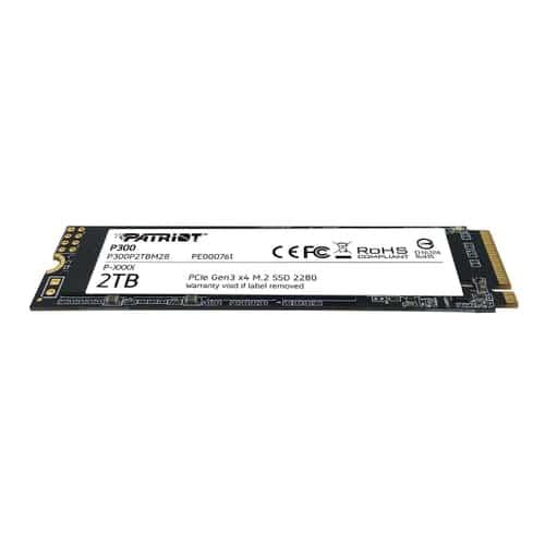 Afbeelding laden in galerijviewer, Patriot p300p2tbm28 p300 ssd, 2tb, m.2 2280, pcie 3x4, nand, hmb cache, 2100 1650 mb s, 290k iops
