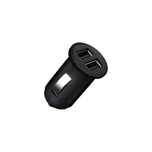 Transcend ts-dpl3 dual usb car charger for drivepro, 8m 4m cable, usb type a to micro b