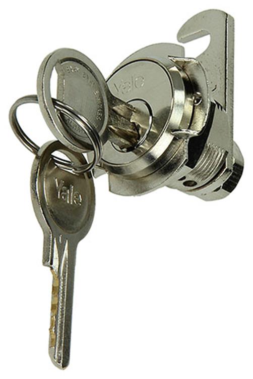 Afbeelding laden in galerijviewer, Mack 1015856 - 1 brievenkastslot vernikkeld 16mm | 5 stuks
