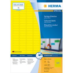 Etiketten herma