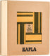 Kapla - kleur - constructiespeelgoed - groen geel - 40 plankjes