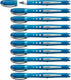 Stabilo worker+ colorful - rollerball 0.5 mm - blauw - doos 10 stuks