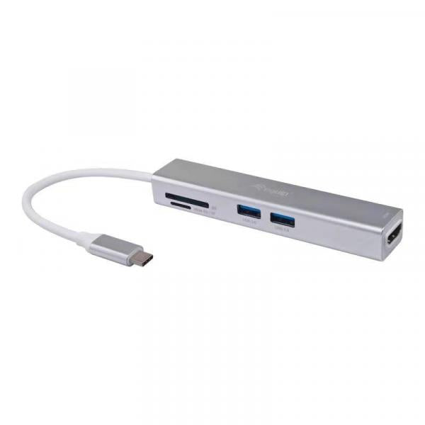 Load image into Gallery viewer, Equip 133480usb-c 5in 1 multifunctional adapter
