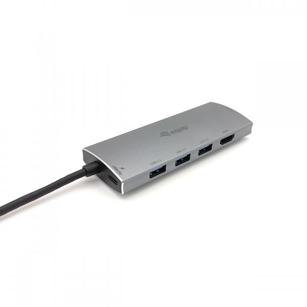 Load image into Gallery viewer, Equip 133482 usb-c 7in 1 multifunctional adapter
