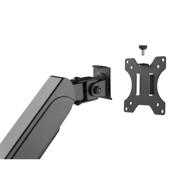 Load image into Gallery viewer, Equip 650134 17 -27 triple monitor desk mount bracket, clamp, 21 kg, 75 x 75 mm, 100 x 100 mm
