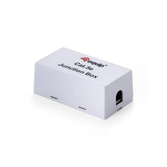 Equip 135410 cat.5e unshielded junction box, white, abs synthetics, 37 g, 33.6 mm, 23.4 mm, 61.6 mm