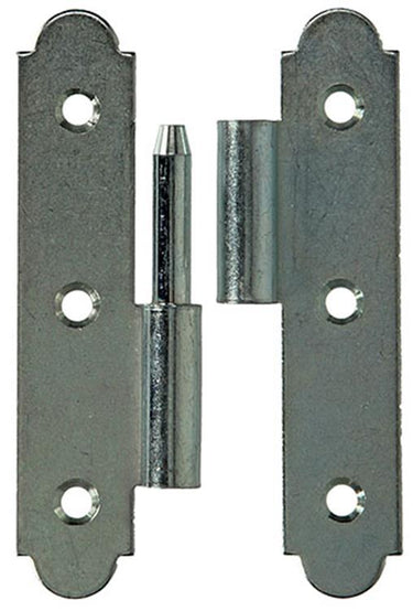Mack 1013260 - 2 spaanse paumellen links verzinkt h 90 x b 50 mm | 5 stuks