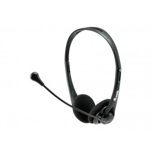Equip 245305 usb headset, headset, head-band, office call center, black, binaural, in-line control u