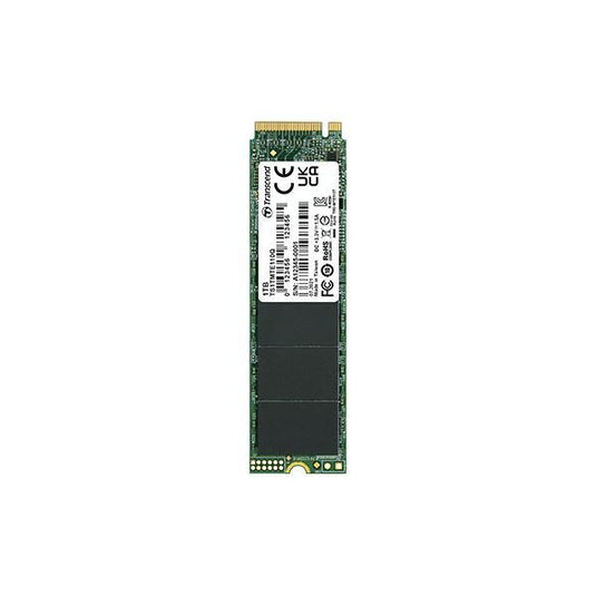 Transcend ts1tmte110q 110q pcie ssd, 1 tb, m.2 2280,pcie gen3x4, m-key, qlc, dram-less