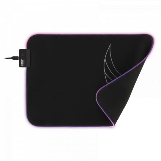 L33t gaming 160405 karlvagn rgb gaming mousepad, medium-size, fast surface. 355 x 255 x 3 mm, black
