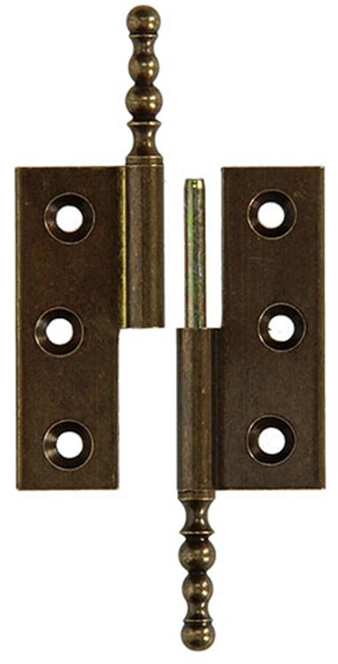 Load image into Gallery viewer, Mack 1013558 - 2 meubelpaumellen rechts verbronsd h 50 x b 40 mm | 5 stuks
