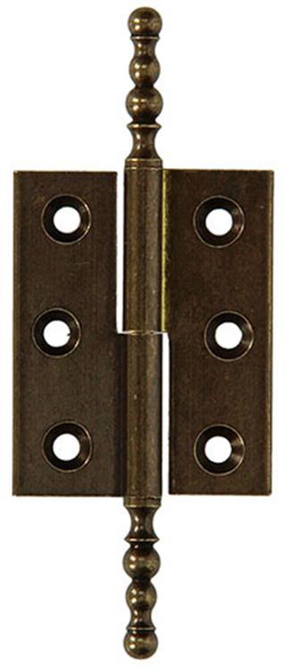 Afbeelding laden in galerijviewer, Mack 1013559 - 2 meubelpaumellen links verbronsd h 50 x b 40 mm | 5 stuks
