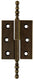 Mack 1013559 - 2 meubelpaumellen links verbronsd h 50 x b 40 mm | 5 stuks