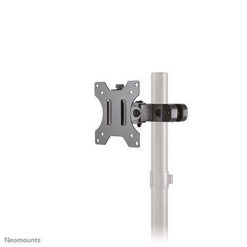 Load image into Gallery viewer, Neomounts fl40-430bl11 screen pole clamp truss mount, 1 pivot, 17-32 , vesa 100x100mm
