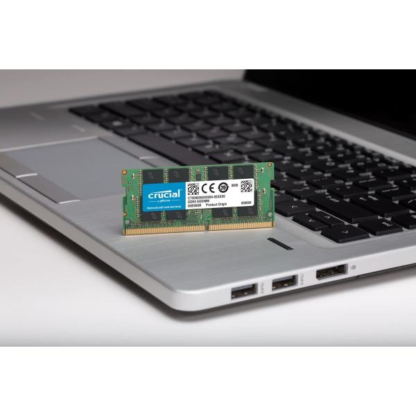 Load image into Gallery viewer, Crucial ct16g4sfra32a so-dimm, 16 gb, ddr4, 3200 mhz, cl22, 260-pin - unbuffered
