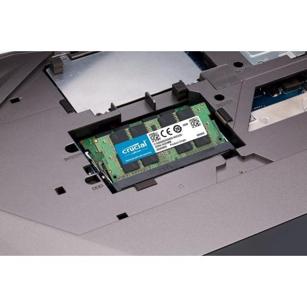 Load image into Gallery viewer, Crucial ct16g4sfra32a so-dimm, 16 gb, ddr4, 3200 mhz, cl22, 260-pin - unbuffered
