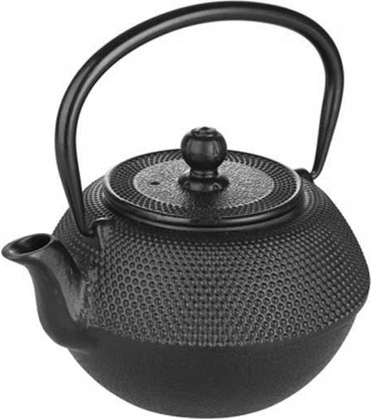 Ibili cast iron theepot 1.20l zilver