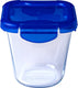 Pyrex cook , go schaal hoog met deksel 0,8 liter