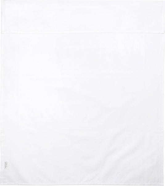Meyco baby uni wieglaken - white - 75x100cm - 0.3 tog