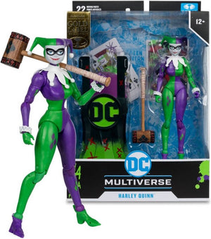 Mcfarlane toys dc multiverse action figure harley quinn (dc classic) jokerized (gold label) 18 cm action figuur