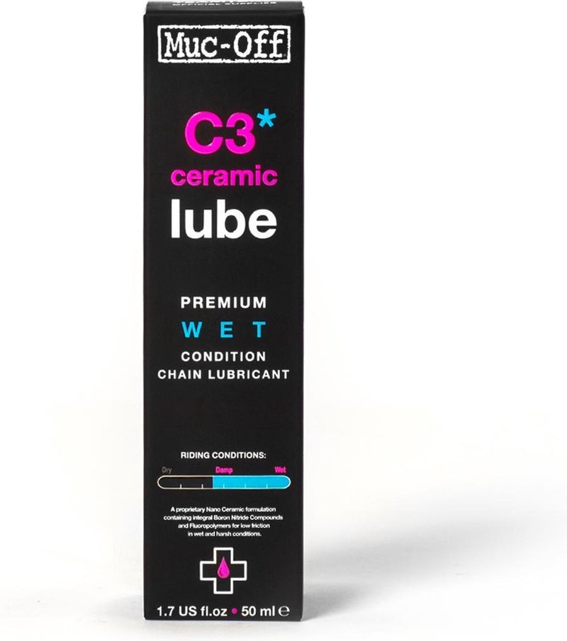 Load image into Gallery viewer, Muc-off wet lube c3 kettingolie ceramic 50ml
