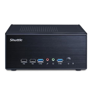 Shuttle xh510g2 xpc slim pc barebone, intel h510, lga1200, 2x ddr4 (max.64gb) 2.5 bay, hdmi, dp