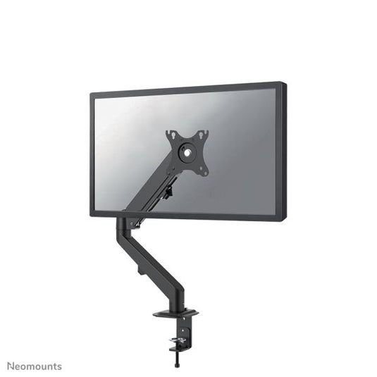 Neomounts ds70-700bl1 gas spring desk mount, clamp grommet, 17 - 27 inch, black