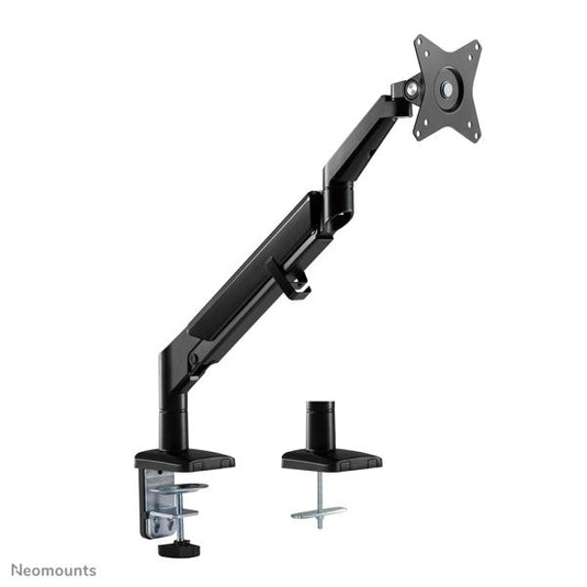 Neomounts ds70-810bl1 desk mount ultra flat, clamp grommet, 17 - 32 inch