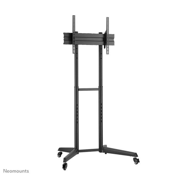 Load image into Gallery viewer, Neomounts neomounts fl50-540bl1 mobile floor stand, 37 70 inch, height adjustable: 128.5-145cm
