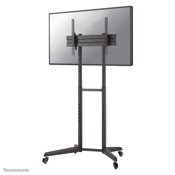Load image into Gallery viewer, Neomounts neomounts fl50-540bl1 mobile floor stand, 37 70 inch, height adjustable: 128.5-145cm
