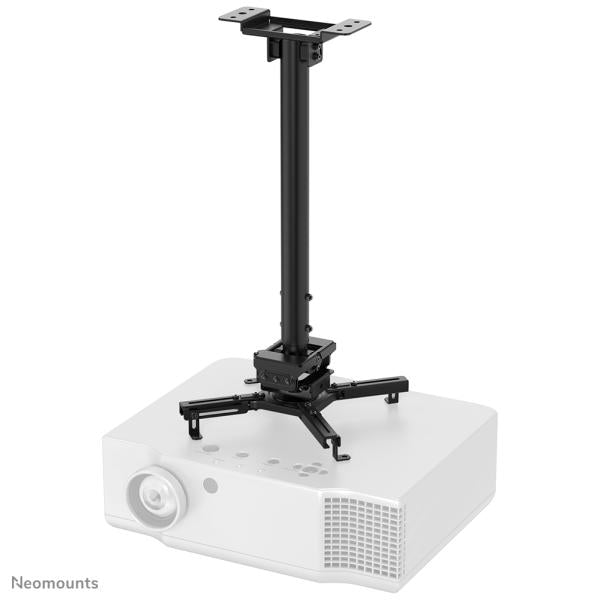 Load image into Gallery viewer, Neomounts neomounts cl25-540bl1 projector ceiling mount, height adjustable: 60-90cm, black
