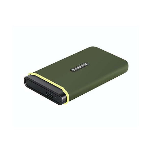 Transcend ts2tesd380c esd380c portable ssd, 2tb, usb type-c (3.2 gen 2) 3d nand, 2000 mb s