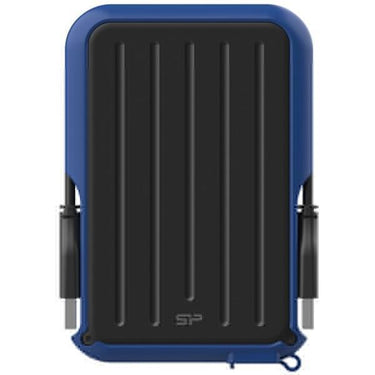 Silicon power sp040tbphd66ls3b armor a66 portable hdd, 4 tb, usb3.2 gen 1, mil-std