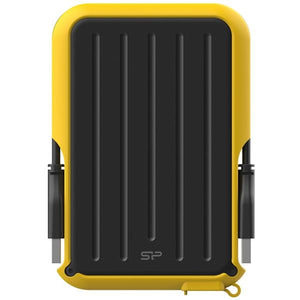Silicon power sp010tbphd66ss3y armor a66 portable hdd, 1 tb, usb3.2 gen 1, yellow, certificate