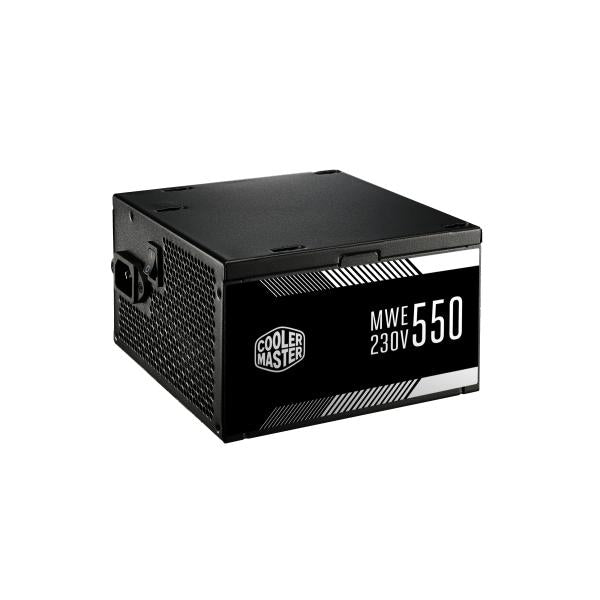 Load image into Gallery viewer, Cooler master mpe-5501-acabw-beu mwe 550 bronze-v2 - 230v, 120mm, 85%, 2x pcie, black
