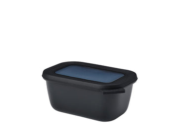 Mepal multikom cirqula rechthoekig 750ml - nordic black 17,6x12,6x7,5cm