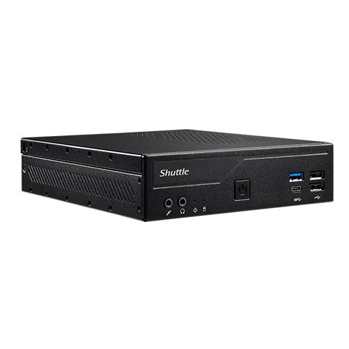 Shuttle dh610 xpc slim pc barebone, lga1700, intel h610, 2x ddr4 (max.64gb) 1x2.5 bay, m.2, hdmi,