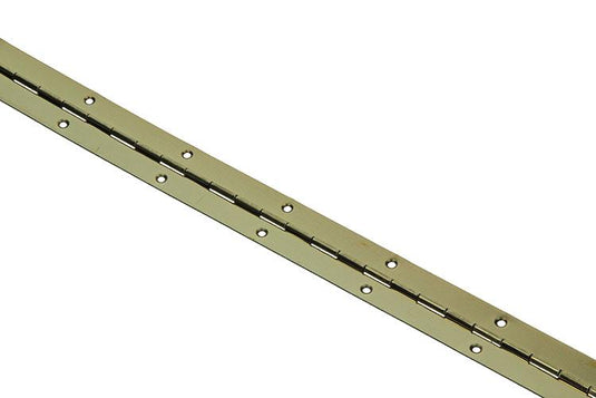 1013330 - 1 piano scharnier vermessingd l 48 cm x 32 mm | 10 stuks