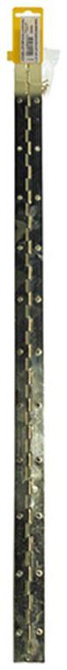 Afbeelding laden in galerijviewer, 1013331 - 1 piano scharnier vermessingd l 72 cm x 32 mm | 10 stuks
