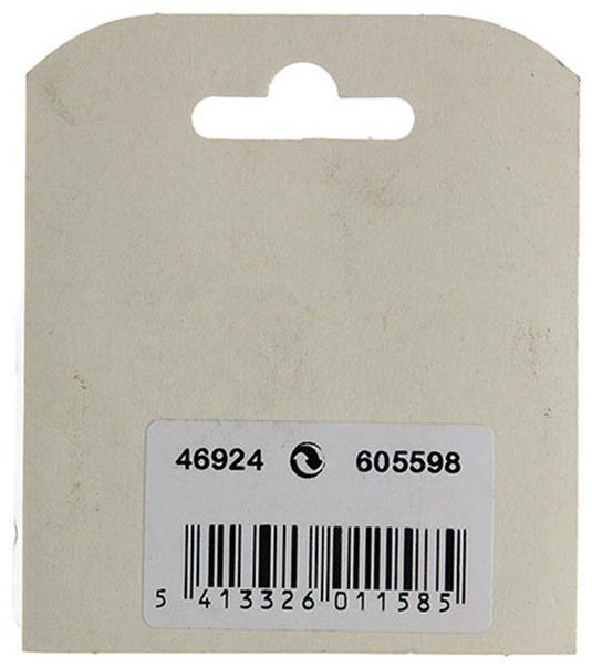 Mack 1013560 - 2 scharnieren voor vouwdeur vernikkeld h 50 x b 40 mm | 5 stuks