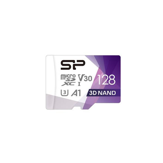 Silicon power sp128gbstxdu3v20ab superior pro, 128 gb, microsdxc, class 10, uhs-i, 100 mb s, 80 mb s