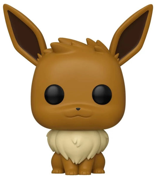 Funko pokémon verzamelfiguur super sized jumbo pop! eevee 25 cm bruin
