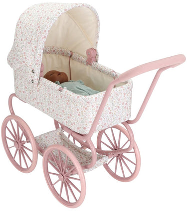 Little dutch poppenwagen - kinderwagen - soft flowers