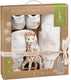 Sophie de giraf so'pure geboorteset - cadeauset - kraamcadeau - babyshower cadeau - 5-delig - biologisch katoen natuurrubber