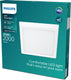 Philips led philips magneos plafondlamp - wit - vierkant - groot - 20 w