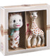 Sophie de giraf sophiesticated cadeauset - baby speelgoed - knijprammelaar - kraamcadeau – babyshower cadeau - 4-delig