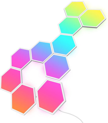 Govee hexagon wall panels rgbic - 10 slimme lichtpanelen