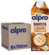 Alpro barista caramel - plantaardige melk - geschikt voor koffie - lactosevrij - 8 x 750 ml