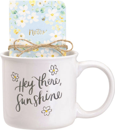 Kangaro eccolo gifset - mok 580ml en notitieboekje - hey there sunshine - ec-hc102a